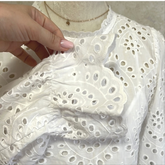Banana Republic Eyelet Dress - Picture 4 of 7